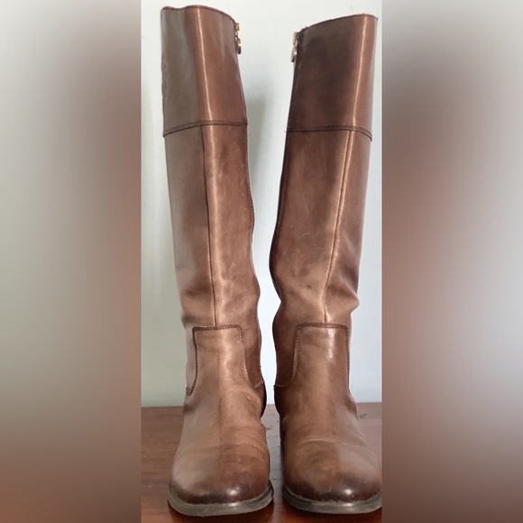 Ettienna Aigner Designer Leather Costa Riding Boots - Picture 3 of 7